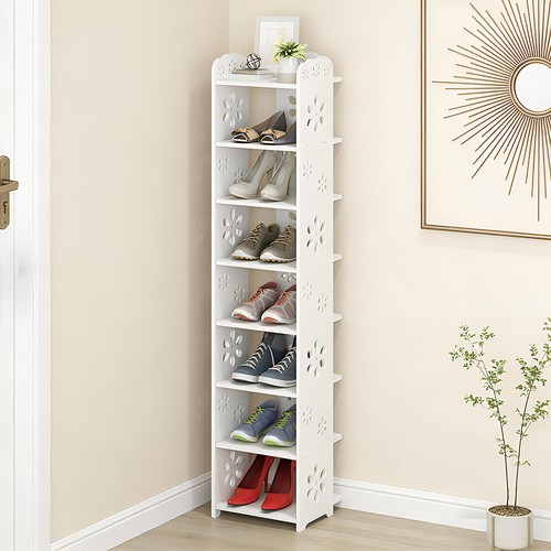 Narrow shoe rack - 8, tier