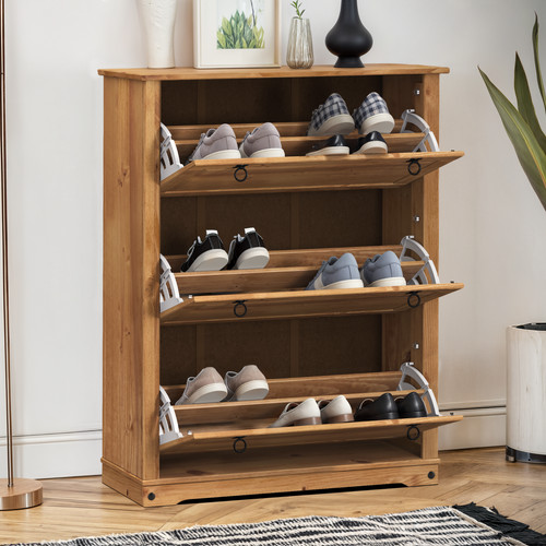 Corona shoe rack chest - shoe, shelf