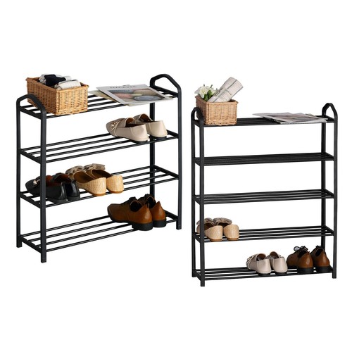 Tier shoe storage rack - 4, or