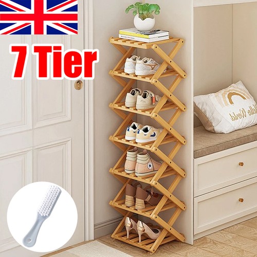 Tier vertical bamboo - tier, folding