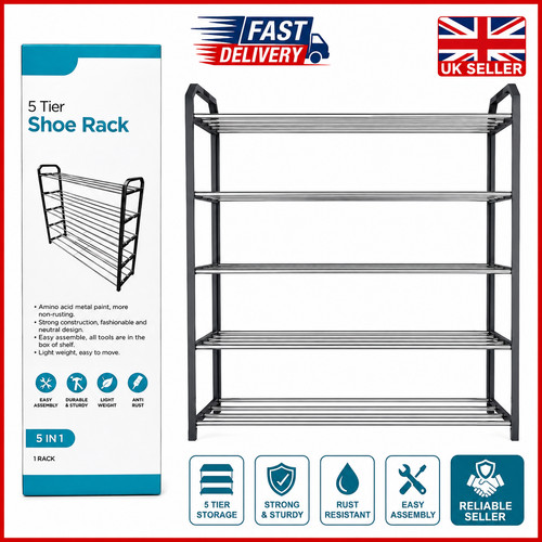 Tier shoe rack storage - 5,