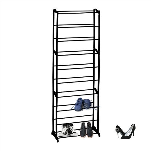 Stackable shoe rack organiser - stackable,