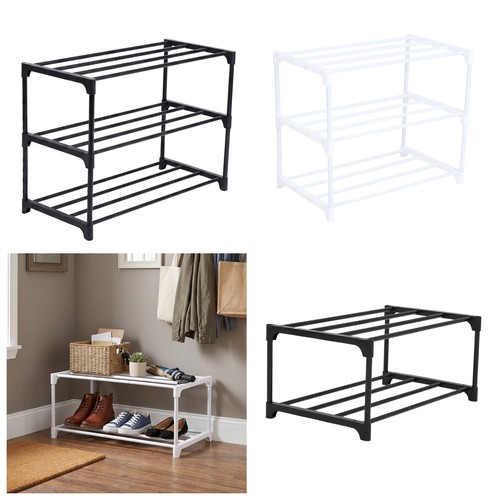 Tier metal shoe rack stand - 2/3,
