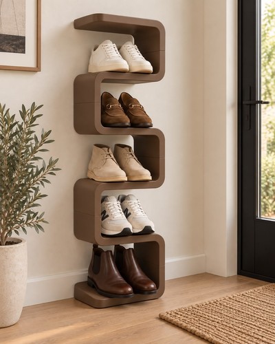 Shape shoe rack minimalist - shoe,