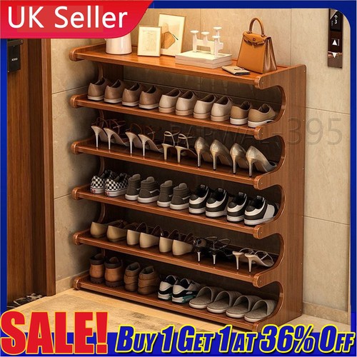 Tier wooden shoe rack - tier,