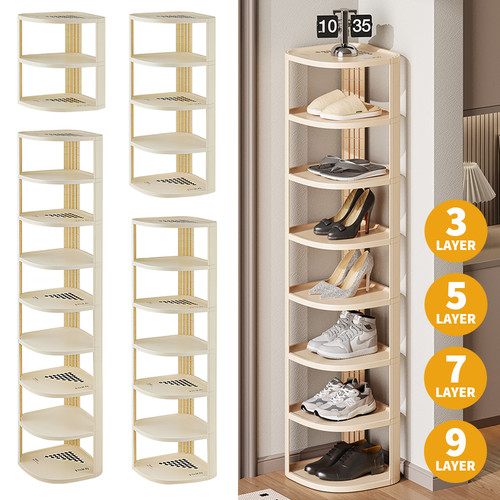 9tier shoe rack tall storage - rack,