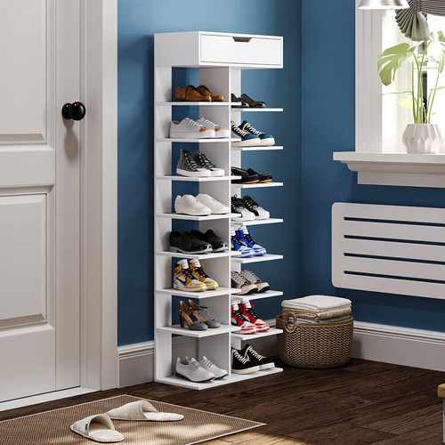 Tier wooden shoe rack - shoe,