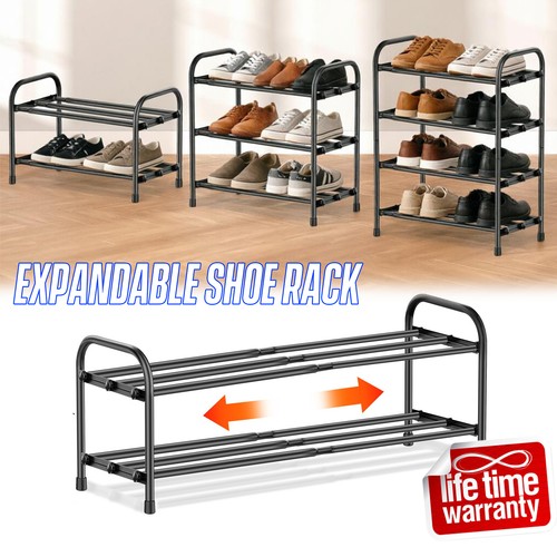 Metal shoe rack stand 4 - metal,