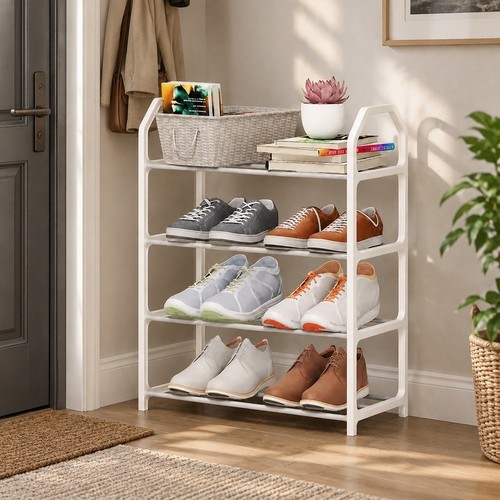 Tier shoe rack storage - 4,