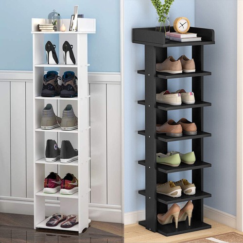Tier wooden shoe rack - rack, tall