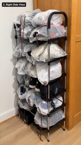 Multi tier shoe - multi-tier, storage