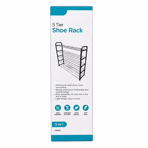 Tier shoe rack storage - tier,