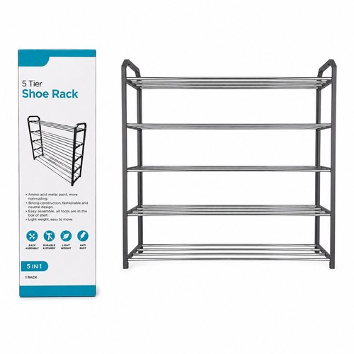 Tier shoe rack - shoe, storage