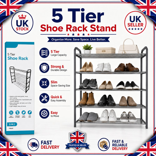 Tier shoe rack storage - 5,