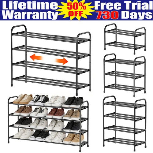 Metal shoe rack stand 4 - metal, 3