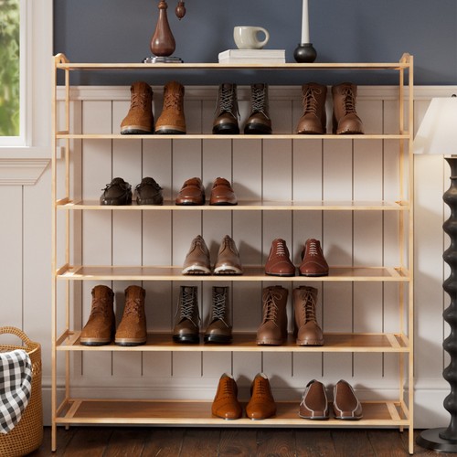 Bamboo shoe rack - 5, 6