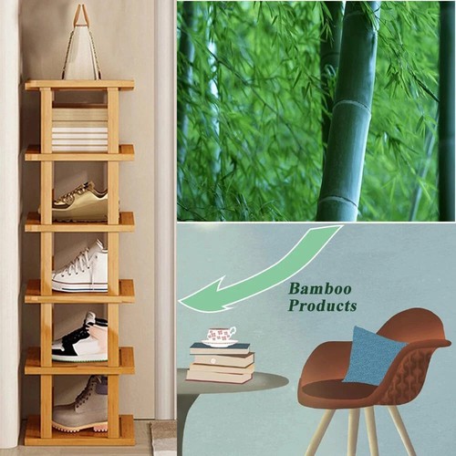 Tier bamboo shoe - bamboo,