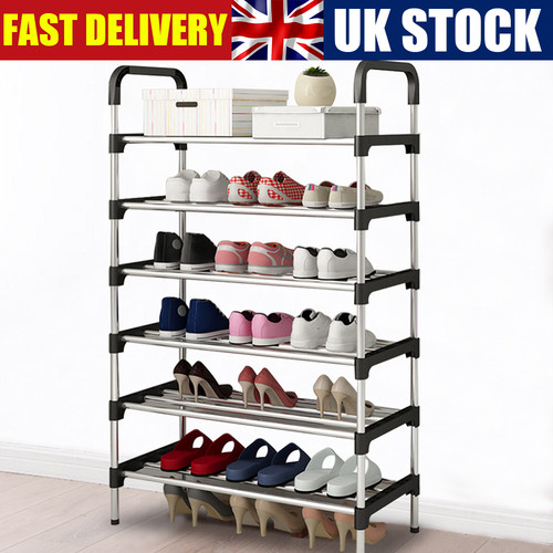 Tier large metal shoe stand - 6-tier,