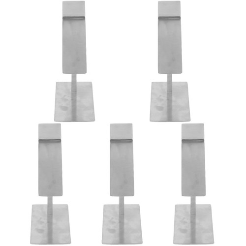 Sturdy silver shoe display - sturdy,