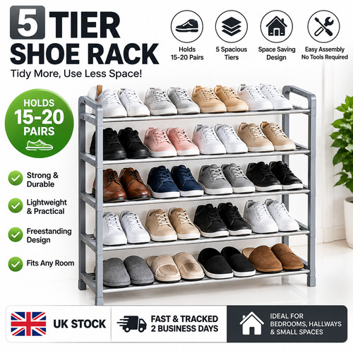 Tier shoe rack storage - rack,