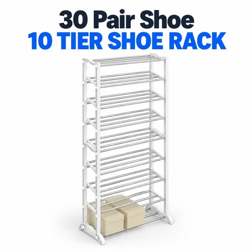 Pair tier white shoe - 10,